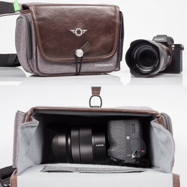 Cosyspeed Kameratasche mit Hüftgürtel Camslinger Streetomatic+ Fototasche für System- und DSLR-Kamer