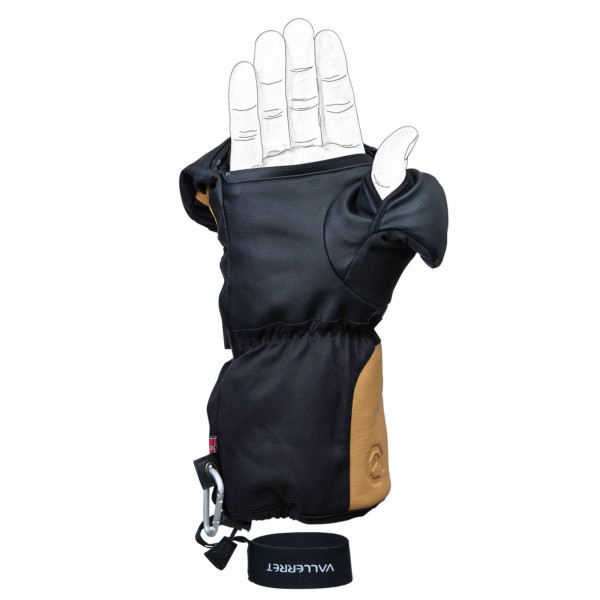 VALLERRET Senja Mitt - Schwarz