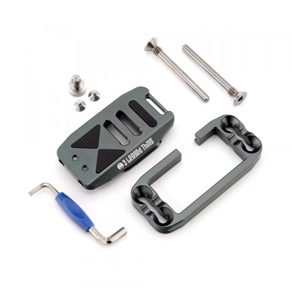 3 Legged Thing ELLIE SHORT, Kurzer universeller L-Winkel, kompatibel mit Peak Design Capture Clip un