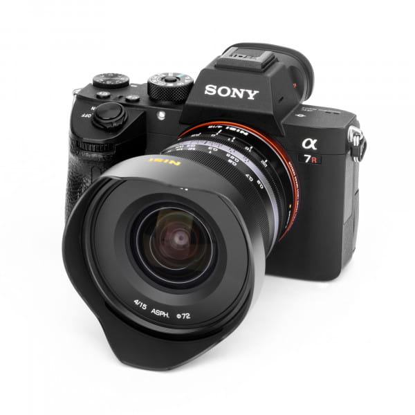 NiSi Weitwinkelobjektiv 15mm f4 für Sony E-Mount