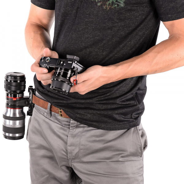 Peak Design Lens Kit für Nikon F - Doppel-Objektivhalterung für Capture(Pro) Camera Clip und Slide (