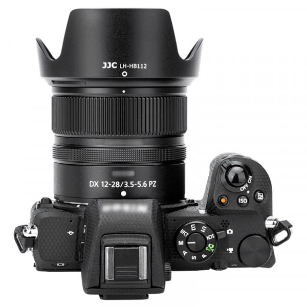 JJC Gegenlichtblende für Nikon Z DX 12-28mm 3.5-5.6 PZ VR, ersetzt NIKON HB-112