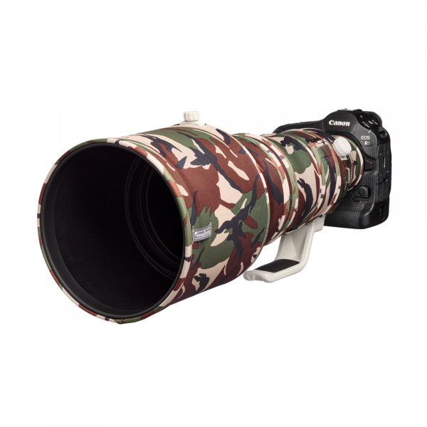 easyCover Objektivschutz für Canon RF 400mm f/2.8L IS USM Green Camouflage