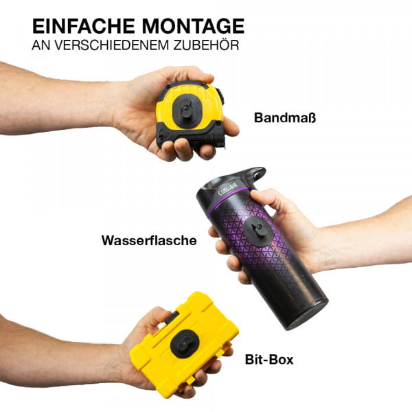 Spider Tool Holster Tool Tab 6 Pack - Klebehalterungen