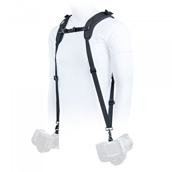 Blackrapid Double X Doppel-Kameragurt mit eXtra Comfort-Schulterpolster