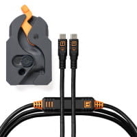 Tether Tools LeverLock & Cable Kit (Optima 10G USB-C an USB-C, 4,6 m Schwarz)