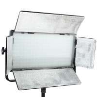 Quenox LED-Flächenleuchte DLP 2000 Bi-Color Set inkl. Lampenstativ 12000 Lux