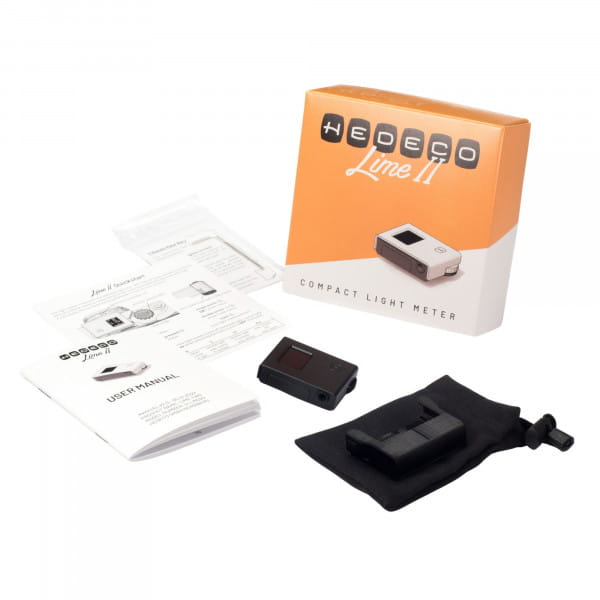 HEDECO Lime II V2 Belichtungsmesser mit LED-Display Schwarz