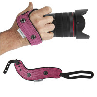 SpiderPro Hand Strap v2 Handschlaufe aus Leder - Pink