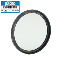 B+W HTC High Transmission Zirkular-Polfilter nach Käsemann 82 mm - mit MRC nano Mehrschichtvergütung