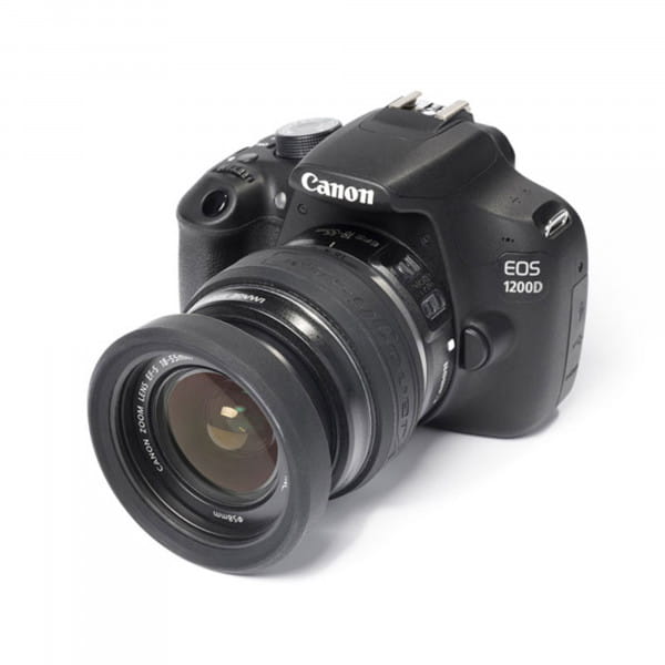 Easycover Lens Rim Stoßschutz-Set für Objektive 2-teilig 67 mm Schwarz