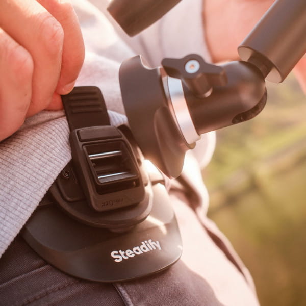Steadify Bundle - Beltpod mit Kugelkopf und Gürtel-Basisplatte