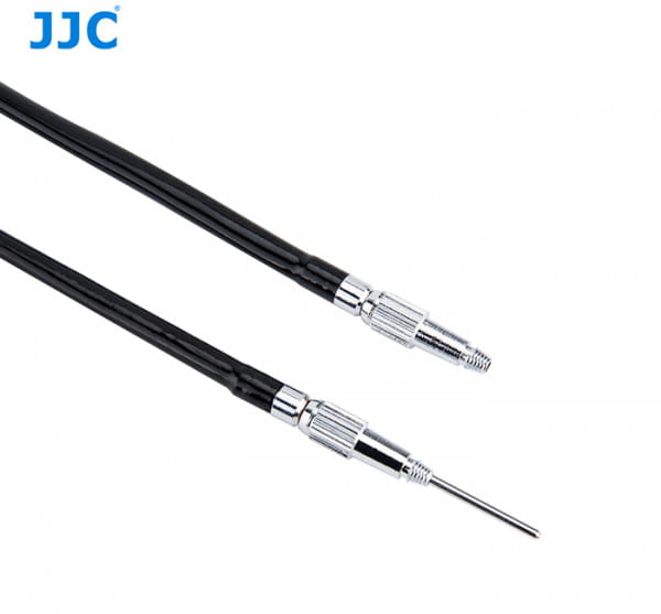 JJC Drahtauslöser mit Sperrfunktion 70 cm - z.B. für bestimmte Leica-, Sony- oder Fuji-Kameras