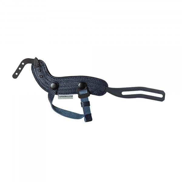 SpiderPro Hand Strap v2 Handschlaufe aus Leder - Dunkelblau