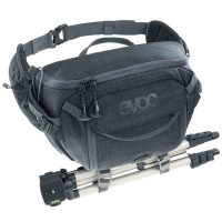 Evoc Hip Pack Capture 7 L Heather Carbon Grey Hüfttasche für 1 DSLM, 1 Blitz und 1 Stativ