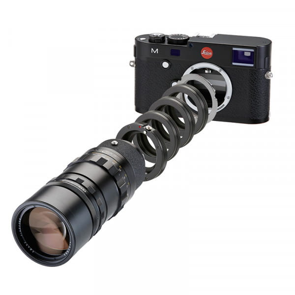 Novoflex Adaptersatz Leica M - Makro-Zwischenringsatz / Visoflex-Objektivadapter für Leica-M-Kameras