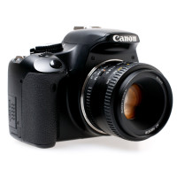 Novoflex Adapter für Nikon-F-Objektiv an Canon-EOS-Kamera