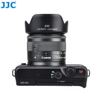 JJC Gegenlichtblende für Canon EF-M 15-45mm f/3.5-6.3 IS STM - ersetzt Canon EW-53