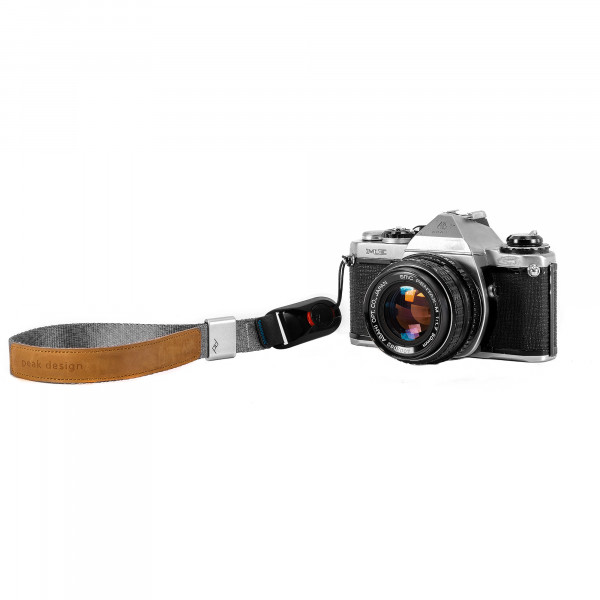 Peak Design Compact Strap Pack - Ash (Hellgrau) - Set mit Leash-Kameragurt und Cuff-Handgelenkschlau