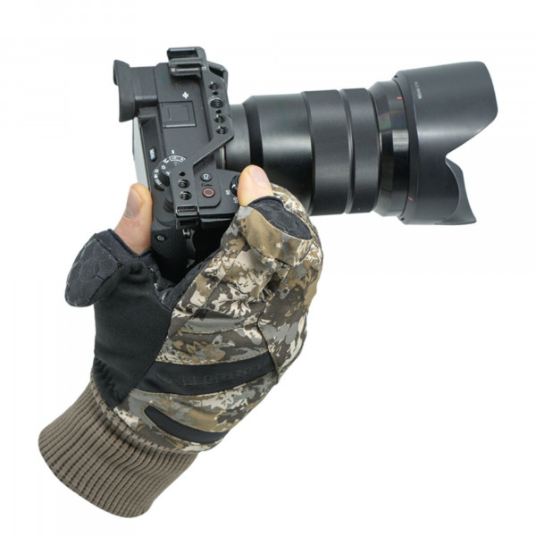 VALLERRET Markhof Pro 4.0 Fotohandschuhe - "Wild" Camo