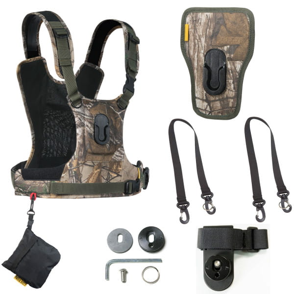 [REFURBISHED] Cotton Carrier Camera Harness-2 G3 Camo für 2 Kameras