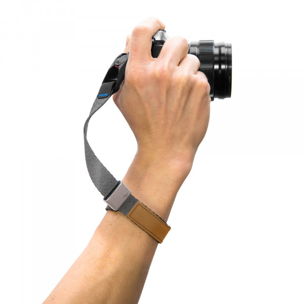 Peak Design Compact Strap Pack - Ash (Hellgrau) - Set mit Leash-Kameragurt und Cuff-Handgelenkschlau