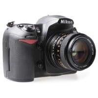 Quenox Adapter für Contax/Yashica-Objektiv an Nikon-F-Kamera - mit Korrekturlinse