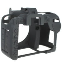 easyCover Silikon-Schutzhülle für Nikon D7500 - Schwarz