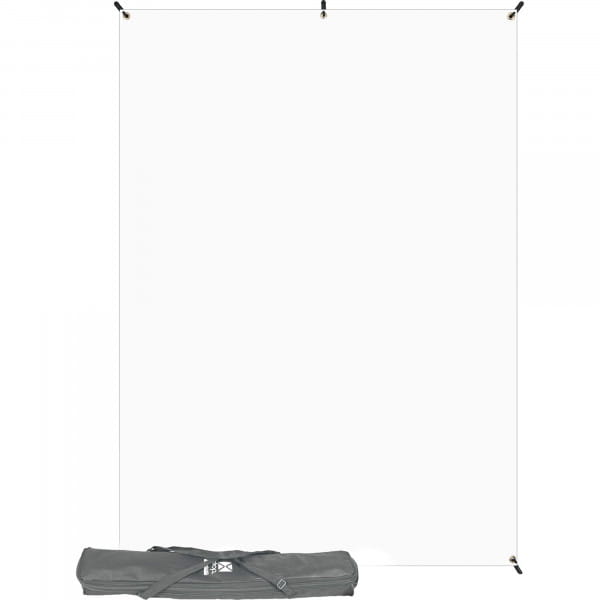 Westcott Hintergrundstoff 150 x 210 cm für X-Drop Hintergrundrahmen - Weiß