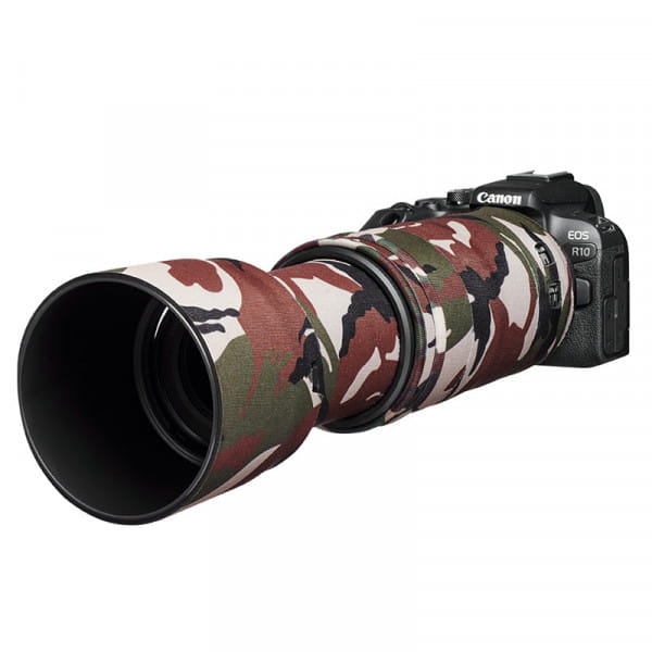 easyCover Lens Oak für Canon RF 100-400mm F5.6-8 IS USM Grün Camouflage