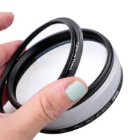 NiSi apochromatische Nahlinse II 5 Dioptrien 77mm mit Adaptern