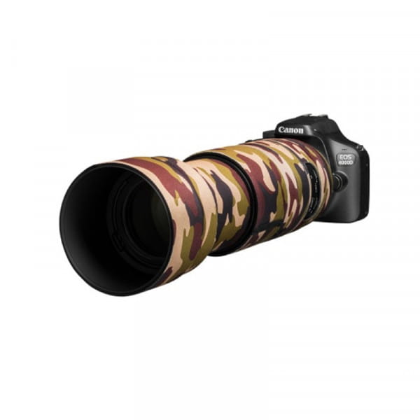 Easycover Lens Oak Objektivschutz für Tamron 100-400mm F4.5-6.3 Di VC USD (Model A035) Braun Camoufl