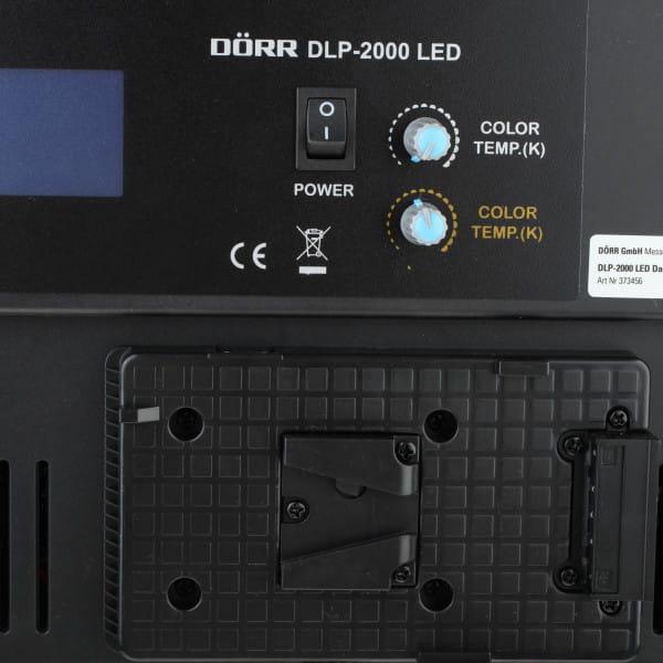 [REFURBISHED] Quenox LED-Flächenleuchte DLP 2000 Bi-Color Set 12000 Lux