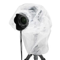 JJC Einweg-Regenschutzhülle für DSLR-Kamera 2 Stk. transparent