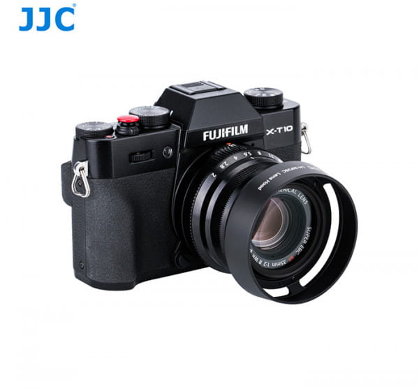 JJC Gegenlichtblende für Fujinon XF35mm und XF23mm f/2 - ersetzt Fuji LH-XF35-2 (rund, schwarz)