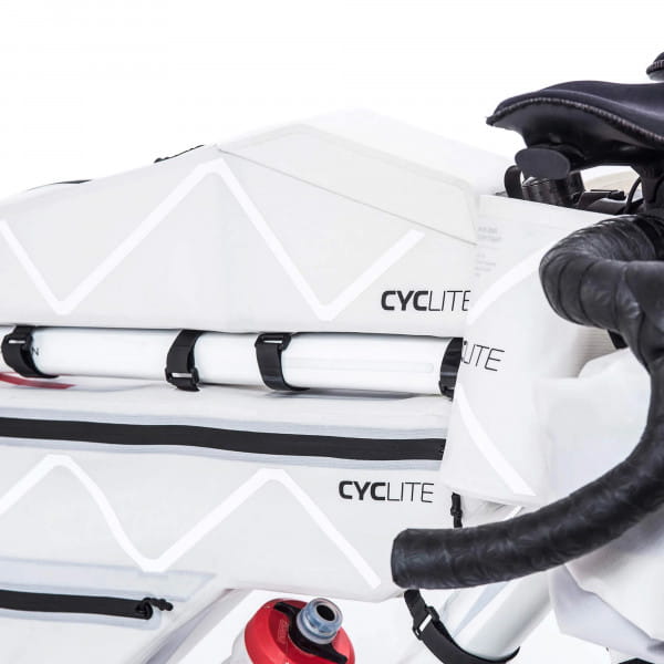 [REFURBISHED] CYCLITE Frame Bag Large / 01 Rahmentasche 3,6 Liter hellgrau