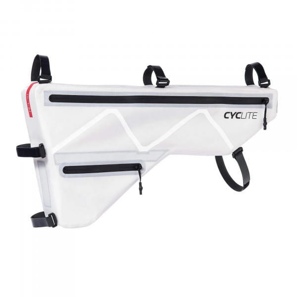 [REFURBISHED] CYCLITE Frame Bag Large / 01 Rahmentasche 3,6 Liter hellgrau