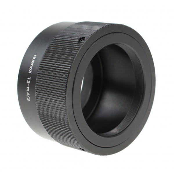 Quenox Adapter für T2-Objektiv/-Zubehör an Micro-Four-Thirds-Kamera - z.B. für Olympus/Panasonic MFT