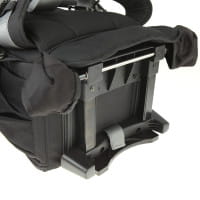Quenox Fototrolley und Kamerarucksack L schwarz mit abnehmbarem Trolleygestänge