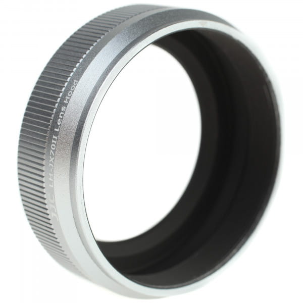 JJC Spezial-Gegenlichtblende für Fujifilm X70 - ersetzt Fuji LH-X70 - inkl. 49-mm-Adapter (Aluminium
