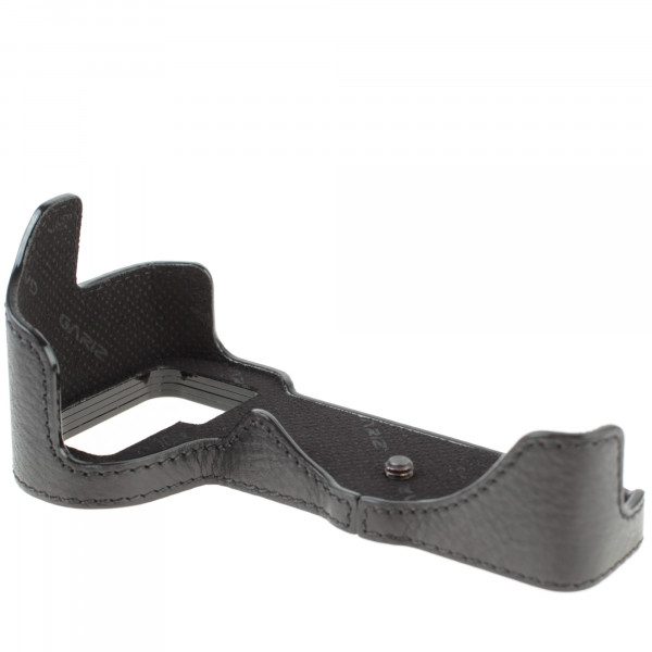 Gariz Halbtasche für Canon EOS R Schwarz inkl. Displayschutzfolie