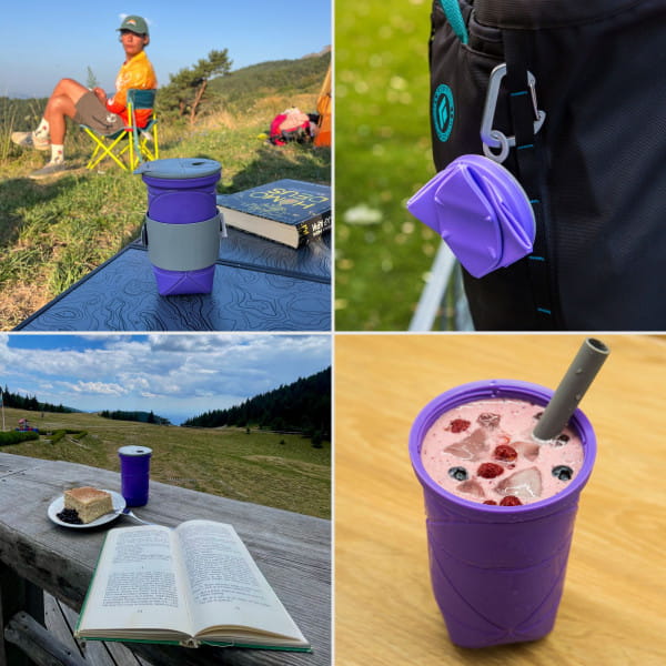 DiFOLD Origami Cup - Deep Purple DiFOLD Origami Cup - Deep Purple