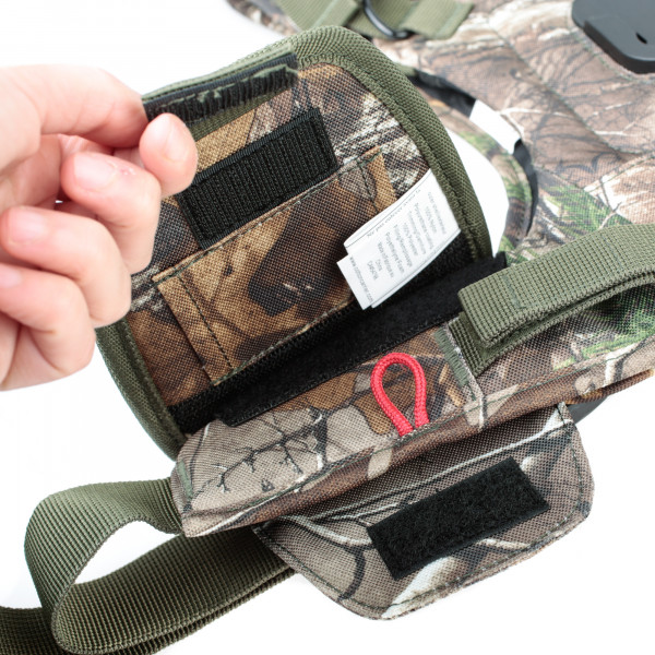 Cotton Carrier CCS G3 Camera Harness Binocular Camo - Brustgeschirr für 1 DSLR- oder DSLM-Kamera und
