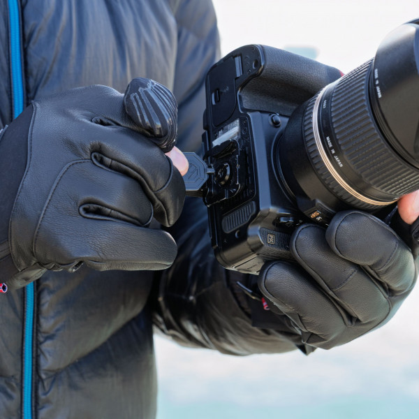 VALLERRET Tinden EVO Fotohandschuhe - Schwarz