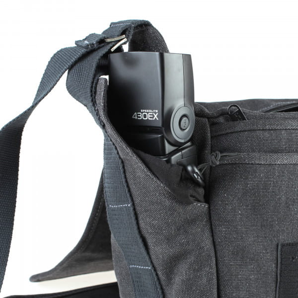 Matin Balade Bag 300 Canvas-Fototasche für kleine bis mittlere DSLR-Kameras (Schwarz)
