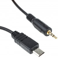 JJC Cable-F2 Auslöser-Anschlusskabel für Sony-RM-VPR1-kompatible Kameras - z.B. für Miops Smart/Mobi