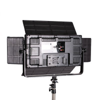 Quenox LED-Flächenleuchte DLP 820 Bi-Color Set inkl. Lampenstativ 6300 Lux