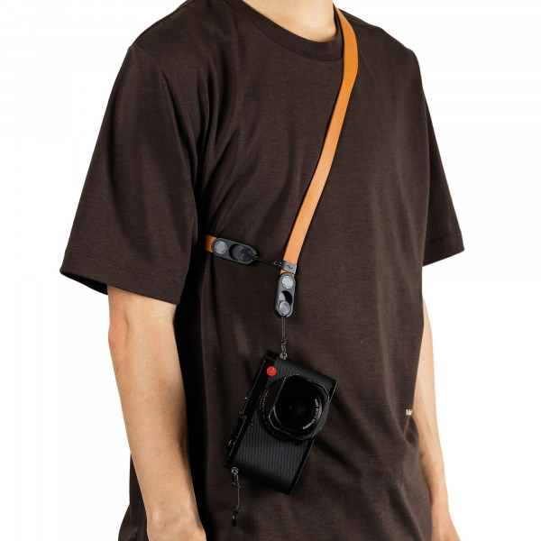 Peak Design Form Leather Camera Strap Short - Amber