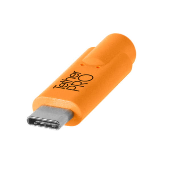 Tether Tools TetherPro USB-Datenkabel für USB-C an USB 3.0 Micro-B - 4,6 Meter Länge, gerader Stecke