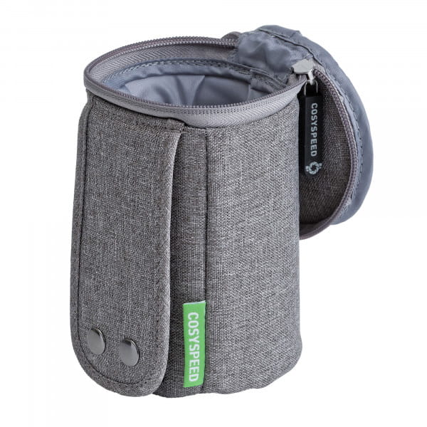 Cosyspeed Lens Case Objektivköcher für Camslinger und Flowbelt Größe M - Grau